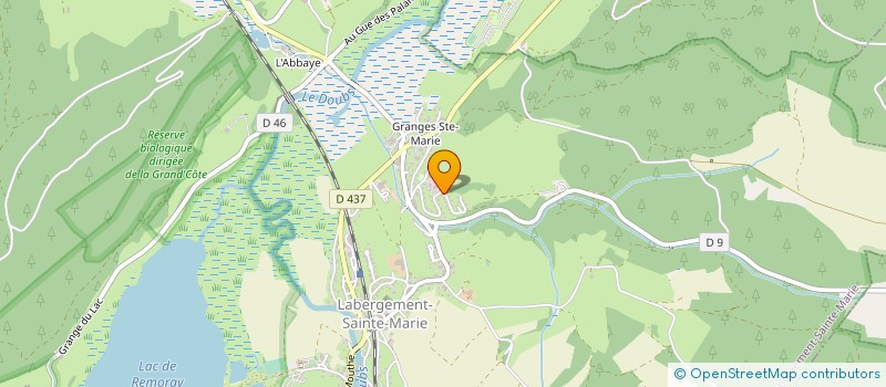 localisation de l'entreprise MADAME SOPHIE BITZ  LE FAY