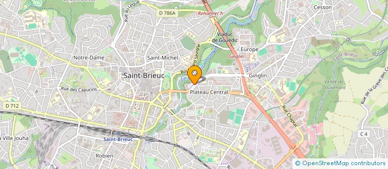 localisation de l'entreprise MADAME SOPHIE BLANCHARD à SAINT-BRIEUC