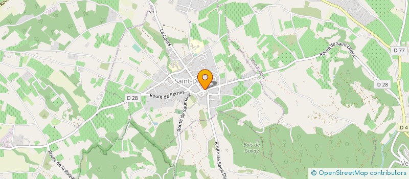 localisation de l'entreprise MADAME SOPHIE BLANCHARD à SAINT-DIDIER