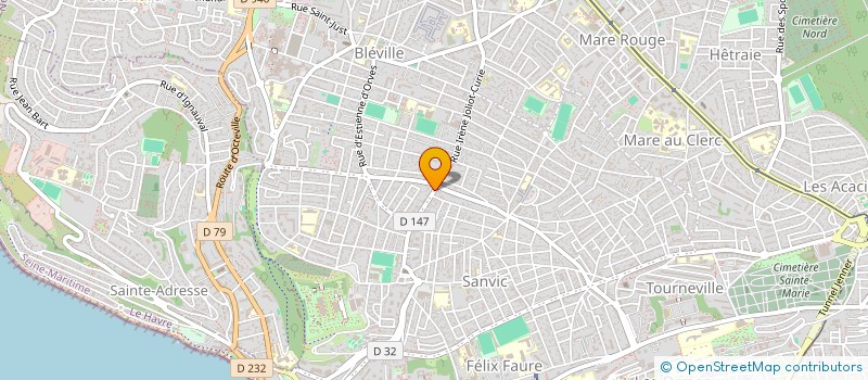 localisation de l'entreprise MADAME SOPHIE BLIN à LE HAVRE