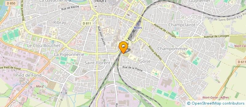 localisation de l'entreprise MADAME SOPHIE BLONDEAU à NIORT