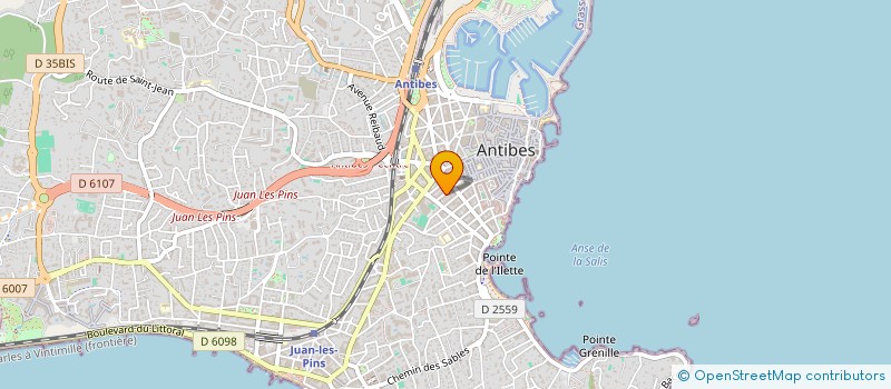 localisation de l'entreprise MADAME SOPHIE BOCHER à ANTIBES