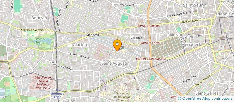 localisation de l'entreprise MADAME SOPHIE BOCQUILLON  CAMBES