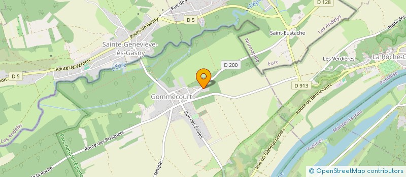 localisation de l'entreprise MADAME SOPHIE BOEREWAERT  GOMMECOURT