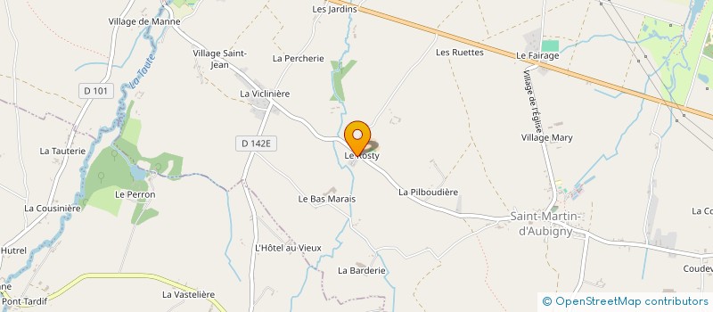 localisation de l'entreprise MADAME SOPHIE BOINAU  SAINT-MARTIN-D'AUBIGNY