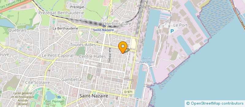 localisation de l'entreprise MADAME SOPHIE BOISMAIN  SAINT-NAZAIRE