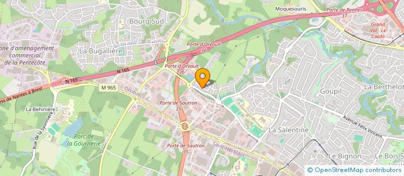 localisation de l'entreprise MADAME SOPHIE BOITEAU à ORVAULT