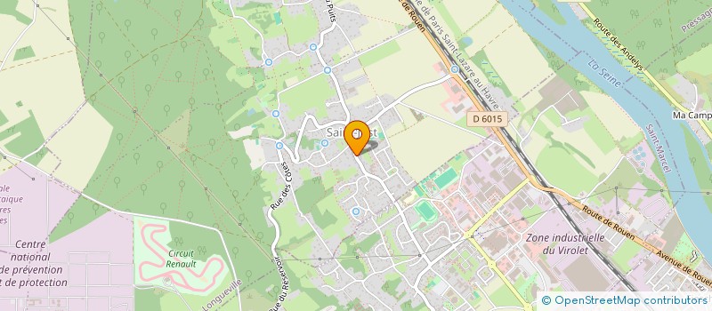 localisation de l'entreprise MADAME SOPHIE BOITEL  LA CHAPELLE-LONGUEVILLE