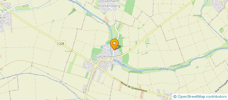 localisation de l'entreprise MADAME SOPHIE BOJDA  QUATZENHEIM