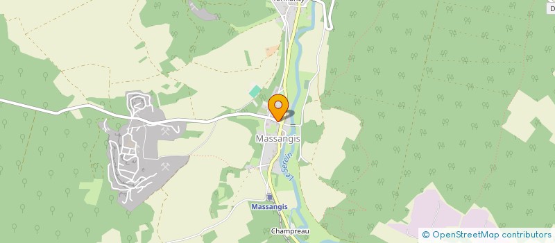 localisation de l'entreprise MADAME SOPHIE BOLZEC  MASSANGIS