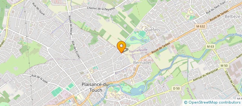 localisation de l'entreprise MADAME SOPHIE BONDOUX  PLAISANCE-DU-TOUCH