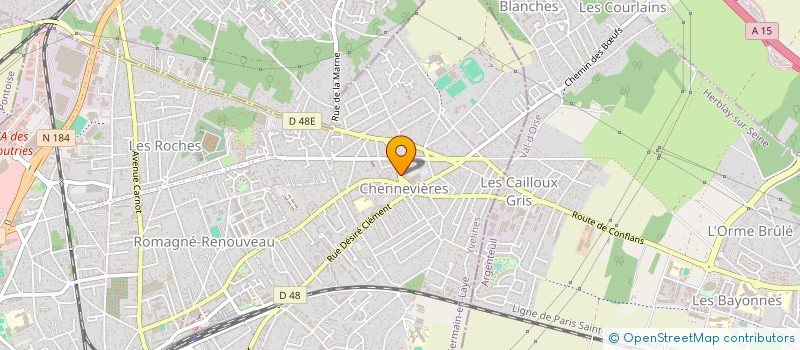 localisation de l'entreprise MADAME SOPHIE BONIN  CONFLANS-SAINTE-HONORINE