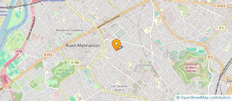 localisation de l'entreprise MADAME SOPHIE BONNEFOY à RUEIL-MALMAISON