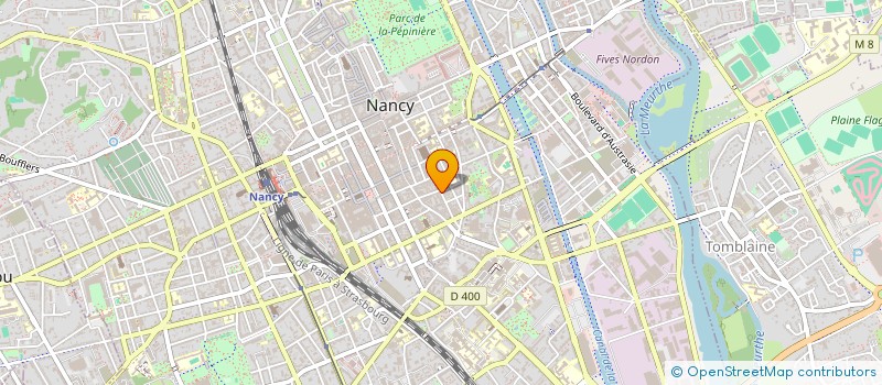 localisation de l'entreprise MADAME SOPHIE BONNET  NANCY