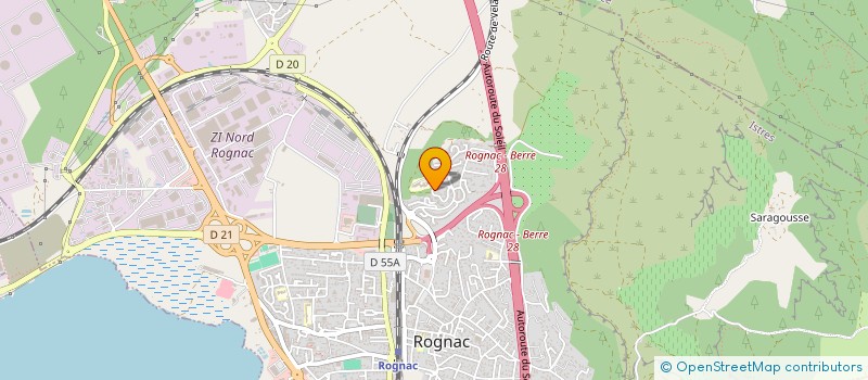 localisation de l'entreprise MADAME SOPHIE BONO  ROGNAC