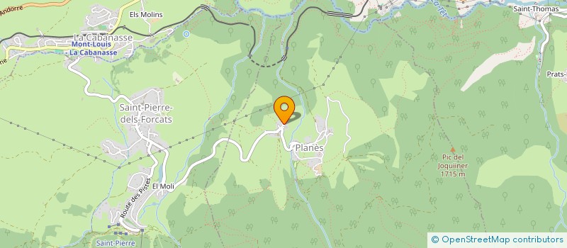 localisation de l'entreprise MADAME SOPHIE BONS  LA CABANASSE