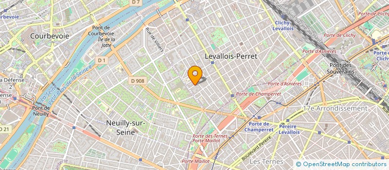 localisation de l'entreprise MADAME SOPHIE BONZON à LEVALLOIS-PERRET