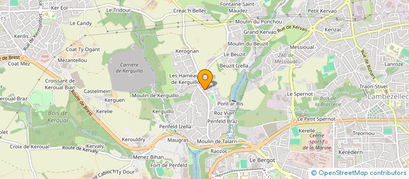localisation de l'entreprise MADAME SOPHIE BOREL à BREST