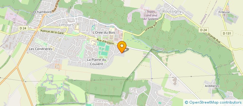 localisation de l'entreprise MADAME SOPHIE BOREL à LIMOURS