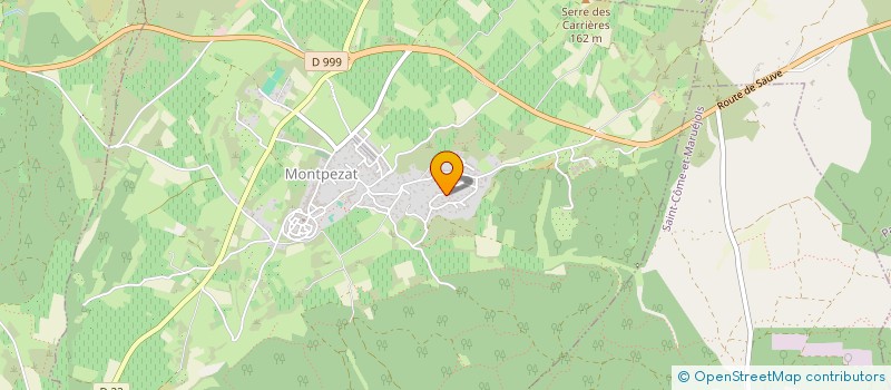 localisation de l'entreprise MADAME SOPHIE BORG  MONTPEZAT