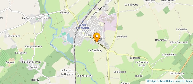 localisation de l'entreprise MADAME SOPHIE BORNET à SABLONS-SUR-HUISNE