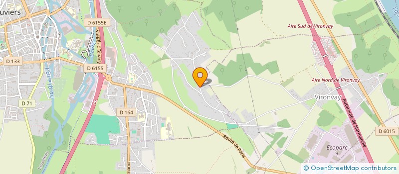 localisation de l'entreprise MADAME SOPHIE BOSMANS  LOUVIERS