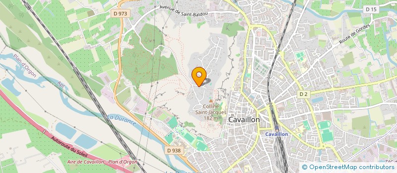 localisation de l'entreprise MADAME SOPHIE BOSSAERT à CAVAILLON