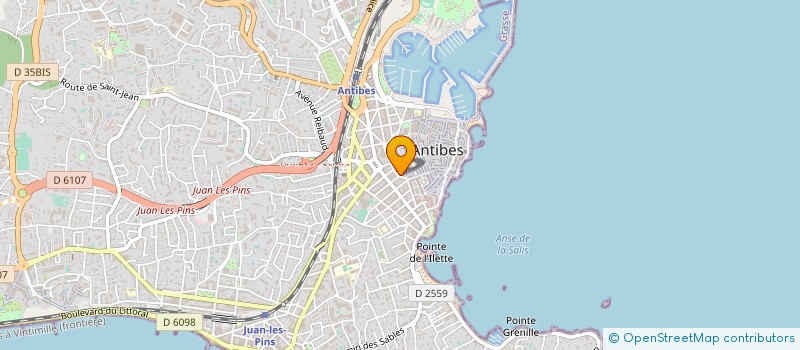 localisation de l'entreprise MADAME SOPHIE BOTTE à ANTIBES