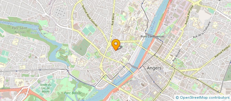 localisation de l'entreprise MADAME SOPHIE BOTTU à ANGERS