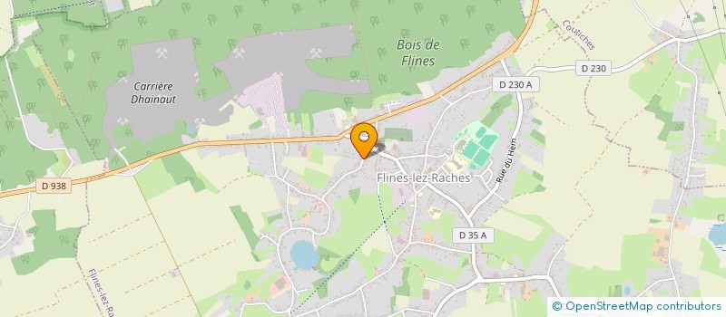 localisation de l'entreprise MADAME SOPHIE BOUCHER  FLINES-LEZ-RACHES