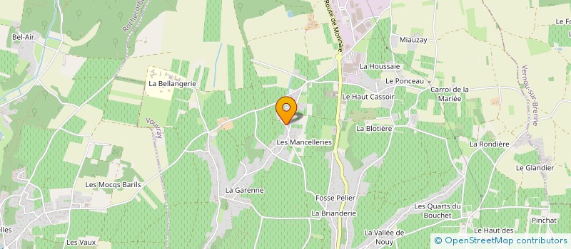 localisation de l'entreprise MADAME SOPHIE BOUCHER à VOUVRAY