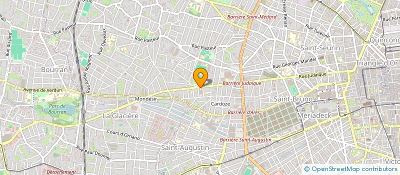 localisation de l'entreprise MADAME SOPHIE BOUCHESEICHE à BORDEAUX