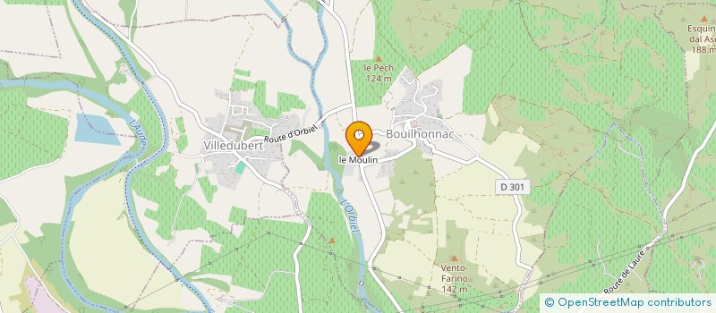 localisation de l'entreprise MADAME SOPHIE BOUDON  BOUILHONNAC