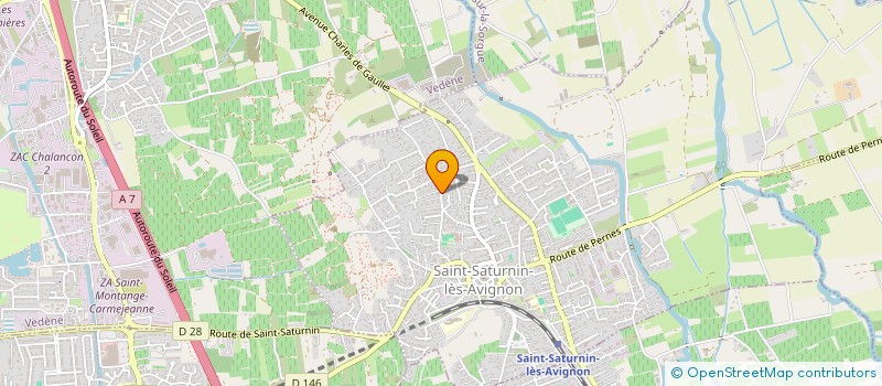 localisation de l'entreprise MADAME SOPHIE BOUGNARATH  SAINT-SATURNIN-LES-AVIGNON