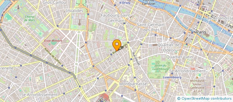 localisation de l'entreprise MADAME SOPHIE BOUILLOT à PARIS