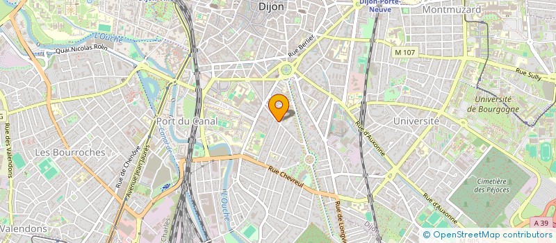 localisation de l'entreprise MADAME SOPHIE BOULEAU  DIJON