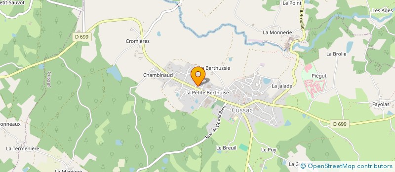 localisation de l'entreprise MADAME SOPHIE BOULESTEIX à ORADOUR-SUR-VAYRES