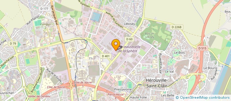 localisation de l'entreprise MADAME SOPHIE BOULIER à HEROUVILLE-SAINT-CLAIR