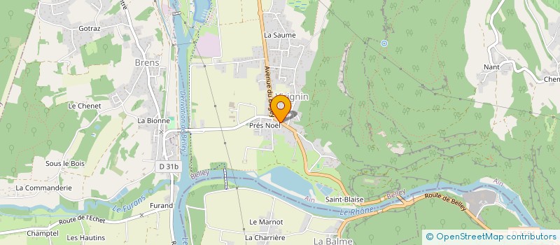 localisation de l'entreprise MADAME SOPHIE BOURCERET  VIRIGNIN