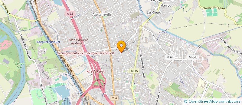 localisation de l'entreprise MADAME SOPHIE BOURDAUDHUI à TOULOUSE