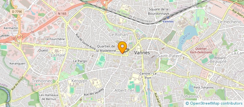 localisation de l'entreprise MADAME SOPHIE BOUREL à VANNES