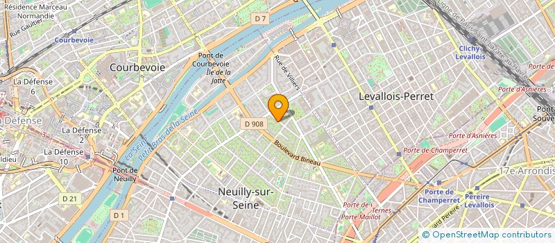 localisation de l'entreprise MADAME SOPHIE BOURGEON à NEUILLY-SUR-SEINE