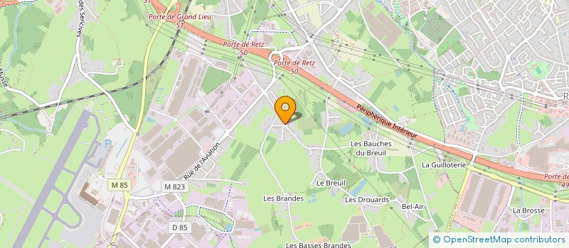 localisation de l'entreprise MADAME SOPHIE BOURON  BOUGUENAIS