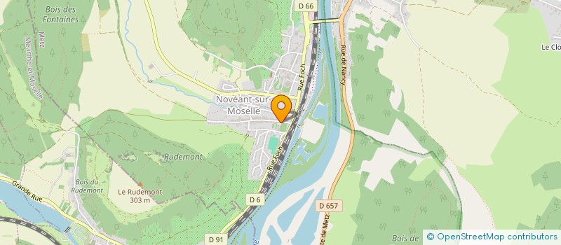 localisation de l'entreprise MADAME SOPHIE BOZZI  NOVEANT-SUR-MOSELLE