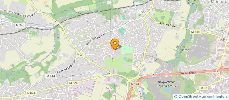 localisation de l'entreprise MADAME SOPHIE BRAKHA  PIBRAC