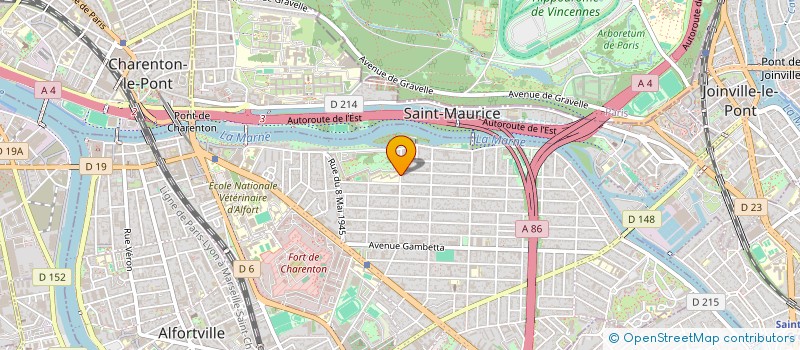 localisation de l'entreprise MADAME SOPHIE BRARD à MAISONS-ALFORT