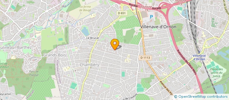 localisation de l'entreprise MADAME SOPHIE BRESSY  VILLENAVE-D'ORNON