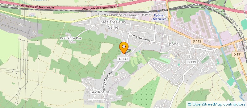 localisation de l'entreprise MADAME SOPHIE BRETON à MEZIERES-SUR-SEINE