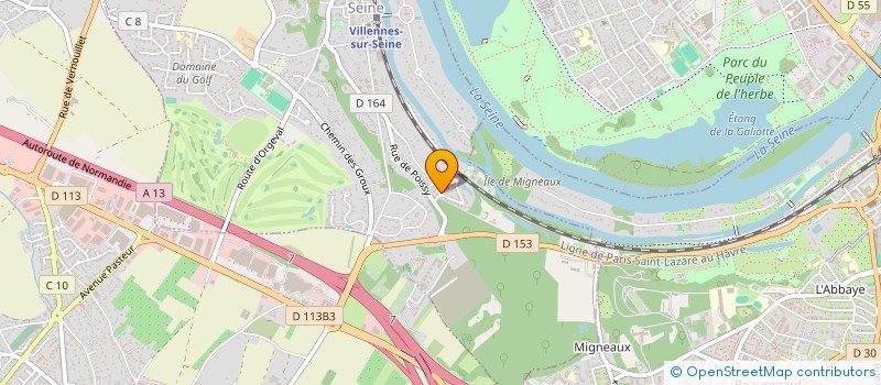 localisation de l'entreprise MADAME SOPHIE BREUILLAC à VILLENNES-SUR-SEINE