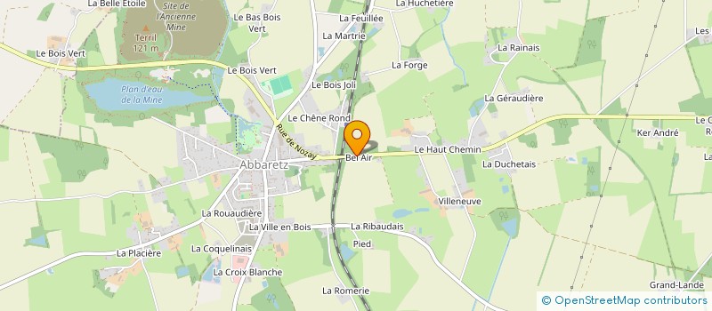 localisation de l'entreprise MADAME SOPHIE BRIAND à TREFFIEUX